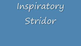 Inspiratory Stridor [upl. by Nnaeiluj676]