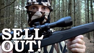 IM A SELL OUT Sighting in MY NEW Ruger 1022 LR [upl. by Resneps]