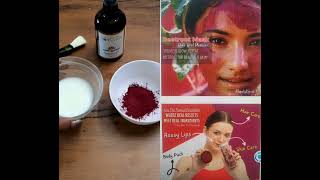 Beetroot face pack [upl. by Isabella]