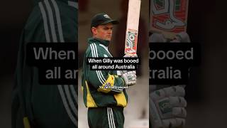 When Adam Gilchrist Got Booed All Around Australia 😤 [upl. by Lyred]