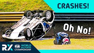 ULTIMATE RALLYCROSS CRASH COMPILATION Best Crashes Of World RX [upl. by Dalpe]