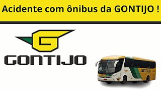 Acidente com ônibus da GONTIJO [upl. by Halilahk]