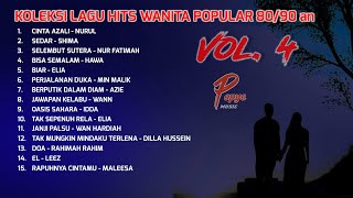 Koleksi Lagu Hits Wanita Popular 8090an vol 4HIGH QUALITY AUDIO [upl. by Ila]