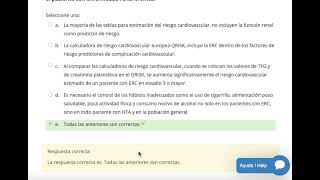 Evaluacion Modulo 6 Actualización sobre el manejo de la hipertensión arterial y del RCV [upl. by Laughry629]