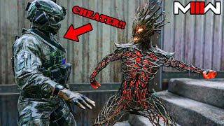 Invisible Ninja Skin made this Cheater Rage Quit MW3 Funny Moments [upl. by Alphonsa]