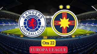 LiveRangersFCSB  Europa League  Live FCSB [upl. by Anemix]