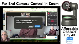 Will Zooms quotFar End Camera Controlquot work with an OBSBOT PTZ [upl. by Agnew71]