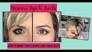 Mascara Tips  How to Make YOUR Lashes Look Thicker amp Longer [upl. by Nwahsar]