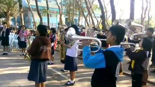 ขับไม้บัณเฑาะว์ SPK Marching Band [upl. by Aihset856]