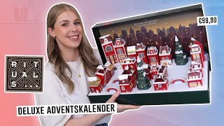 RITUALS DELUXE ADVENTSKALENDER UNBOXING 2024 🎄🤍  Make Me Blush [upl. by Ahsika]