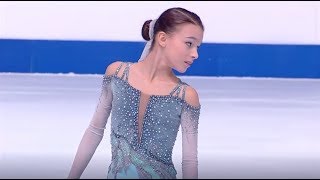 Anna Shcherbakova WJC and RJC 2019 SP [upl. by Souvaine323]