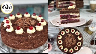 Schwarzwälder Kirschtorte Rezept ohne Alkohol  Klassische Torten  Rezepte die jeder liebt [upl. by Care]