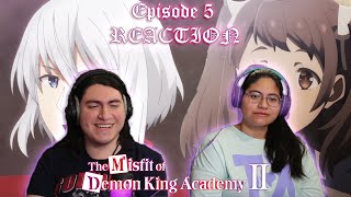 A Friend Reincarnated  The Misfit of Demon King Academy  Episode 5 ReactionReview [upl. by Arbma]