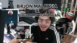 BANG AL CHANTINGAN SAMA BIRJON MALAYSIA SAMPE DILUPAIN SAMA KOMANDAN SILVIA  NAPLIVE CLIP 3 [upl. by Yentterb916]