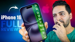 Green Line ALERT🤯  iPhone 16 Full InDept Review [upl. by Palermo]