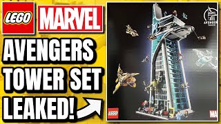 NEW LEGO AVENGERS TOWER LEAKED THE GREATEST SET EVER [upl. by Karb]