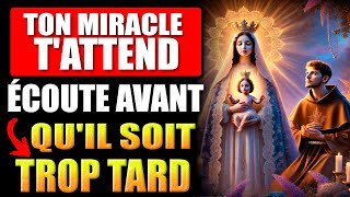 🛑TON MIRACLE DEVIENT RÉALITÉ  PRIÈRE INCROYABLE À NOTREDAME DE LIMPOSSIBLE ET ST ANTOINE [upl. by Hsevahb91]