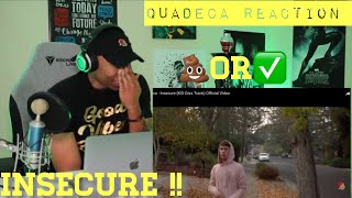 Quadeca Insecure KSI Diss Track REACTION [upl. by Fawcette]