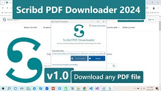 Scribd PDF Downloader 2024  Download any Document with this Simple Tool [upl. by Aivatnahs]