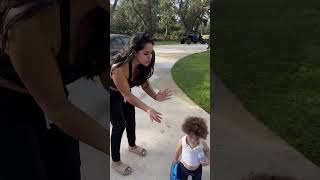 Mom and dad catch son trying to take sister to school with him shorts [upl. by Onder512]