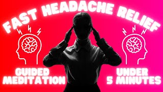 Guided Meditation For Headache Relief In Under 5 Minutes [upl. by Georgy]