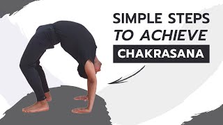 How To Do Chakrasana For Beginner  Steps To Achieve Chakrasana Follow Along  Yoga With Naveen [upl. by Anirtap]