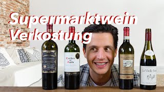 5 Flaschen im Test  Rotweine aus dem Supermarkt [upl. by Netsreik]