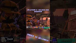 Splatoon 3 Salmon Run SPEEDRUN [upl. by Gujral]