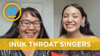 Inuk mom and daughter throat singing duo are going viral on TikTok  Your Morning [upl. by Lazare]