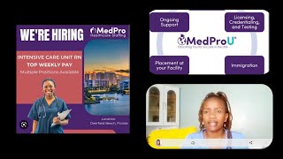 MY AMERICAN JOURNEY WITH MEDPRO top 15 agencies for nurses immigration [upl. by Nylitak]