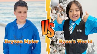 Bryton Myler VS Ryan’s World Transformation 2024 ★ From Baby To Now [upl. by Avelin130]