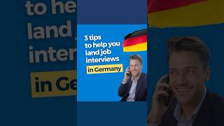 3 tips to help you land job interviews in Germany workingermany germanjobmarket jobapplication [upl. by Yruama437]