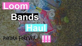 LOOM BANDS HAUL [upl. by Zoldi]