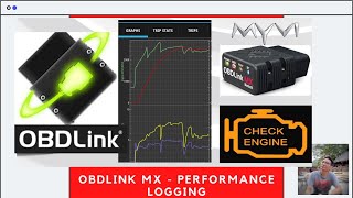 OBDLink MX OBD2 Bluetooth Scan Tool  Performance Logging [upl. by Masterson]