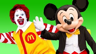 Burger Invasion The History of McDonalds and Disney [upl. by Tchao]