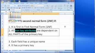 Normalisation 2NF Understanding and Applying Second Normal Form [upl. by Ainigriv23]