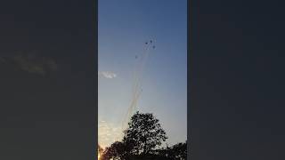 Stunning Indian Air Force Aerobatics 🇮🇳✈️ iaf airshow suryakiranairshow shorts short indian [upl. by Irby133]