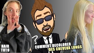 Comment DÉCOLORER facilement des cheveux longs [upl. by Laural]