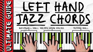 Pro Secrets for Left Hand Jazz Chords [upl. by Ulla40]