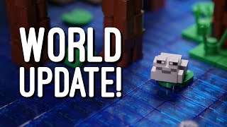 LEGO Minecraft World Update New 2023 Pieces [upl. by Gabriel824]