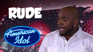 American Idol Rude Contestants [upl. by Ynnep576]