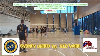 AJVC Adelaide 2024  U19 Mens Div 1  SUV vs QLD White  110724 [upl. by Htelimay]