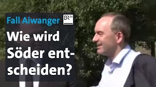 Flugblattaffäre Wie wird Söder entscheiden  BR24 [upl. by Lisandra]