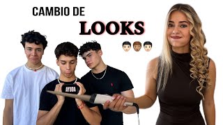 Haciendo un CAMBIO DE LOOK a los chicos [upl. by Ardnuhsed]