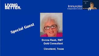 20 Year Immunotec Veteran Donna Interview [upl. by Windy]