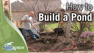 How To Build a Pond by Aquascape [upl. by Geordie239]