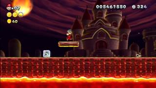 Peachs Castle1 Meteor Moat New Super Mario Bros Wii U [upl. by Cathi974]