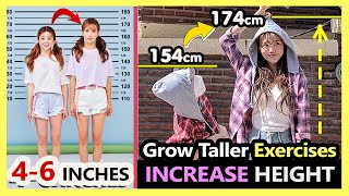 FAST HEIGHT INCREASE EXERCISE 46 INCHES AT HOME  Grow Taller Exercises Before Age 18 [upl. by Tay115]