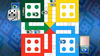 Ludo Game 2 Players  Ludo King 2 Players  Ludo Game Play [upl. by Lejna873]