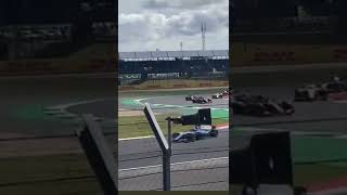 Huge F2 accident 💥 The Halo saves another life 😇 British GP 2022 [upl. by Sucrad525]